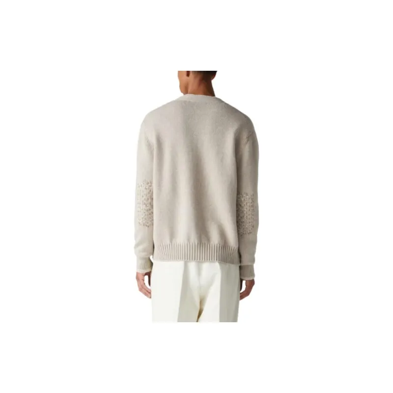 Loro Piana Knitwear Men Ecru-3