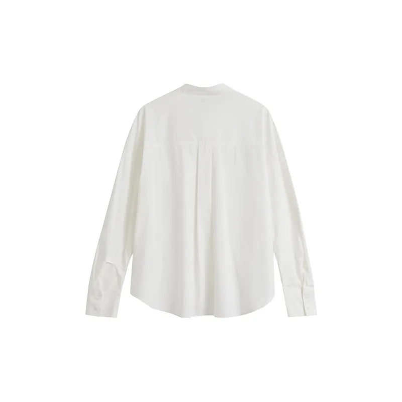 Inman Shirts Women's White-1