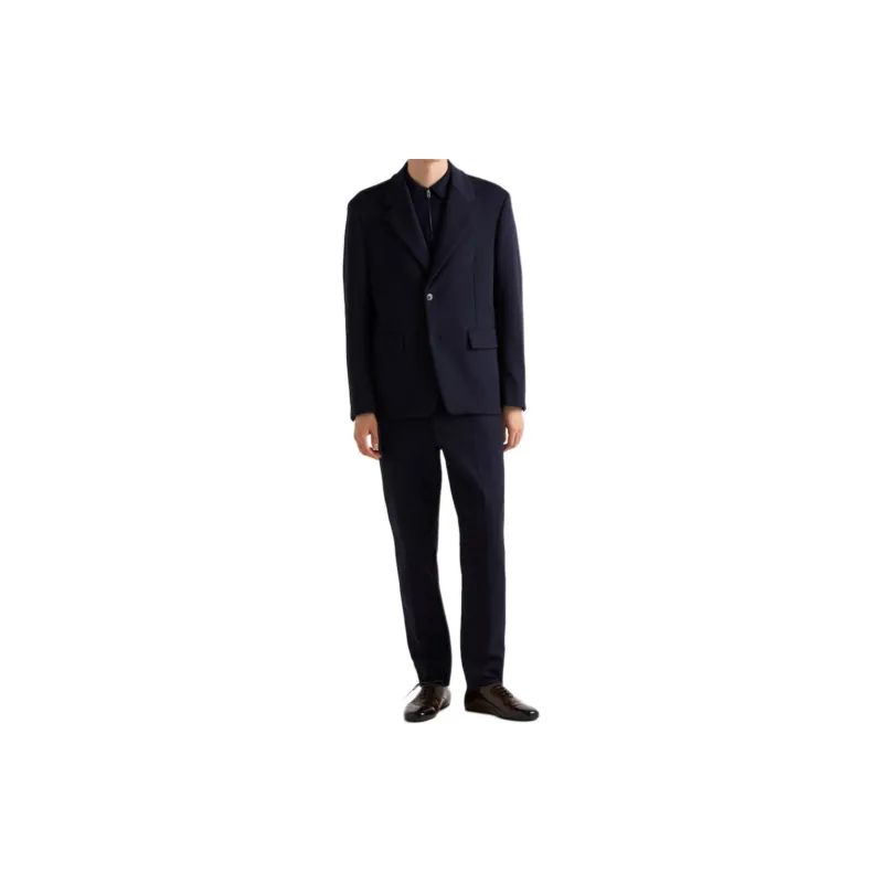PRADA Single breasted Gabardine Blazer-1
