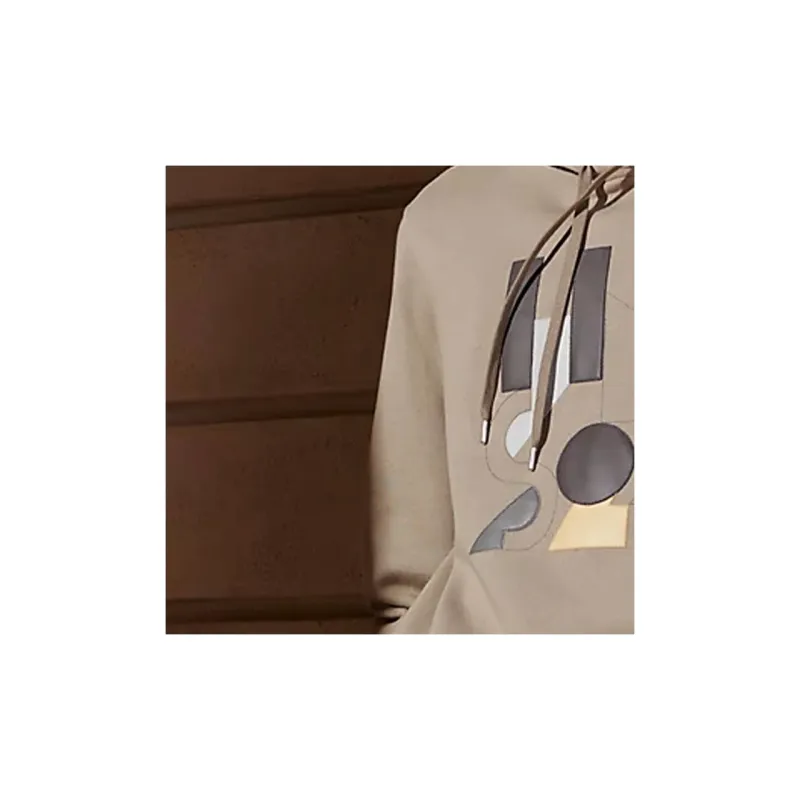 HERMES SS24 Sweatshirt Men's Sand Yellow-4