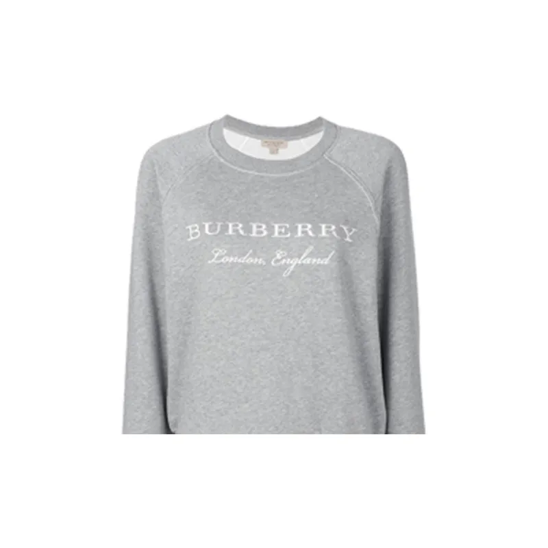 Burberry Sweatshirt Unisex Gray-5