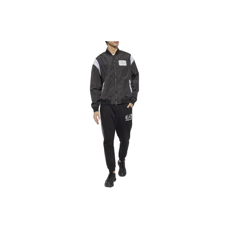 EMPORIO ARMANI EA7 Jackets Coats Men's Black-3