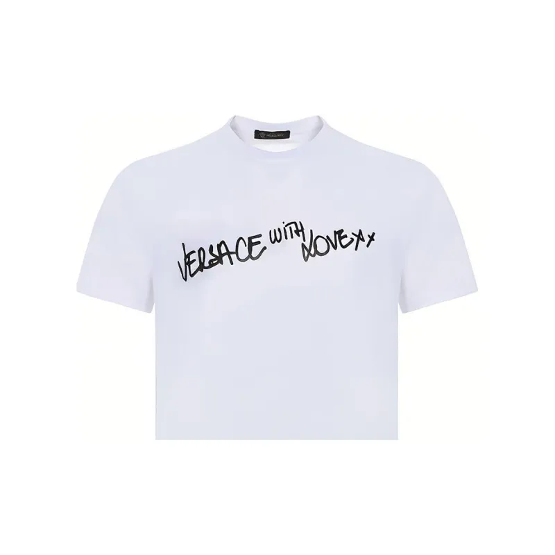 VERSACE T Shirts Men White-5