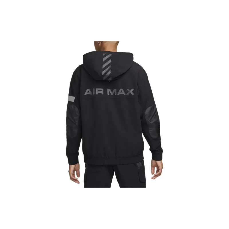 Nike Air Max Jackets Men Black-1