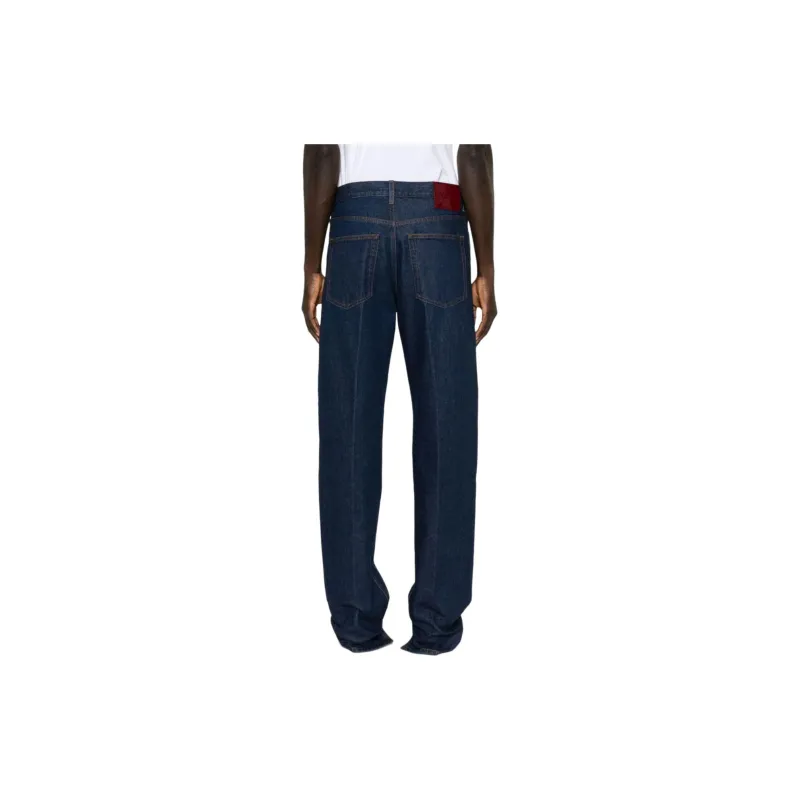 GUCCI Logo patch Straight Jeans-2
