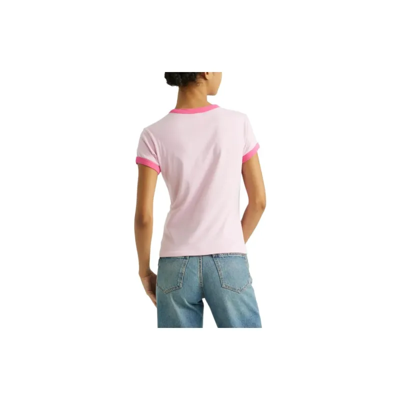 Acne Studios Bow Print T Shirt 'Bubblegum Pink'-1