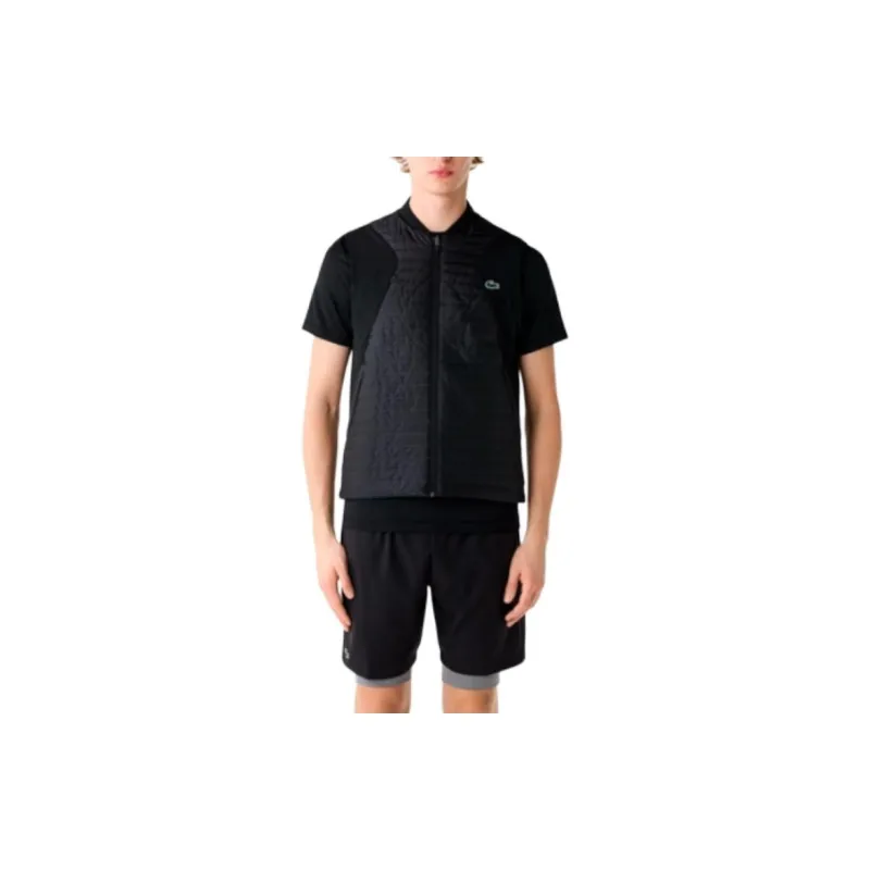 LACOSTE Vests Men Black Blue-2