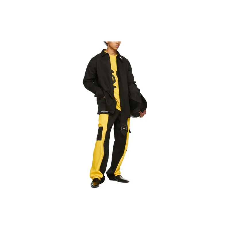 Hood By Air T-Shirts Men Yellow-3