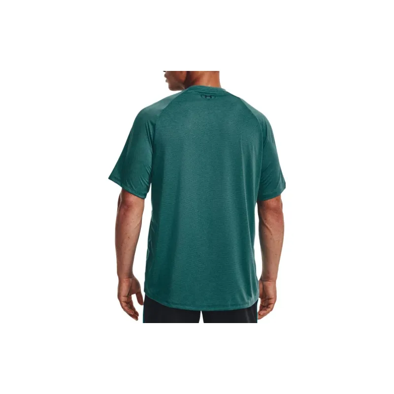 Under Armour Tech T Shirts Men Dark Green-4