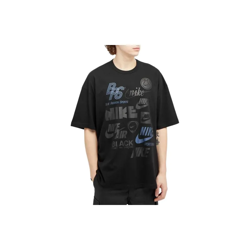 Nike X CDG T-Shirts Men Black-1
