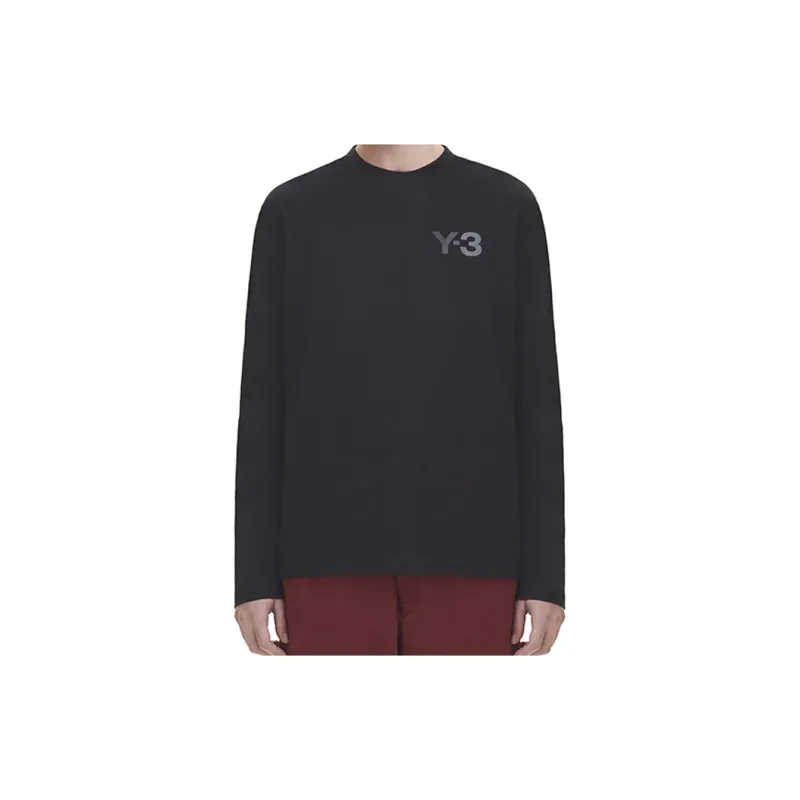 Adidas Y 3 Logo Long Sleeve Tee-2