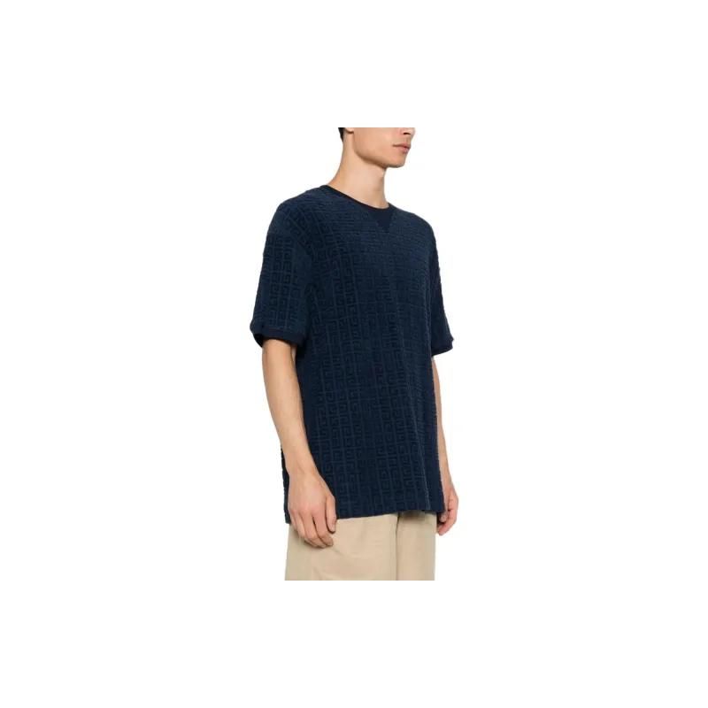 Givenchy 4G Cotton Towelling T shirt-3