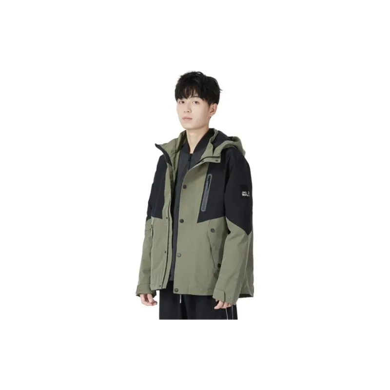 Jack Wolfskin Water Resistant Windproof Breathable Windbreaker Jacket Unisex-4