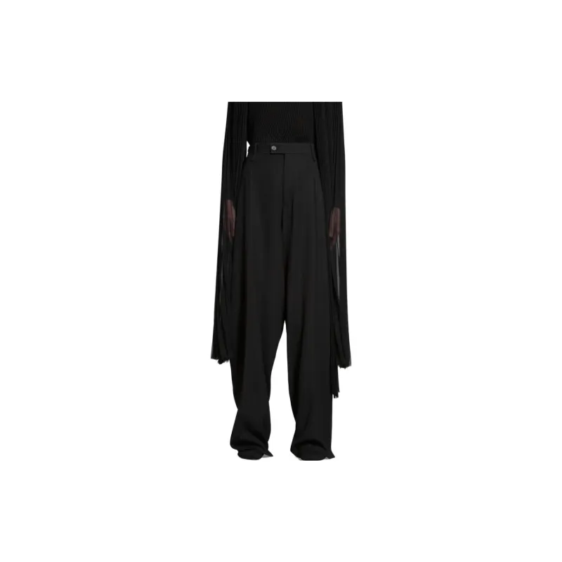 Balenciaga Buckle Detailed Pants-5