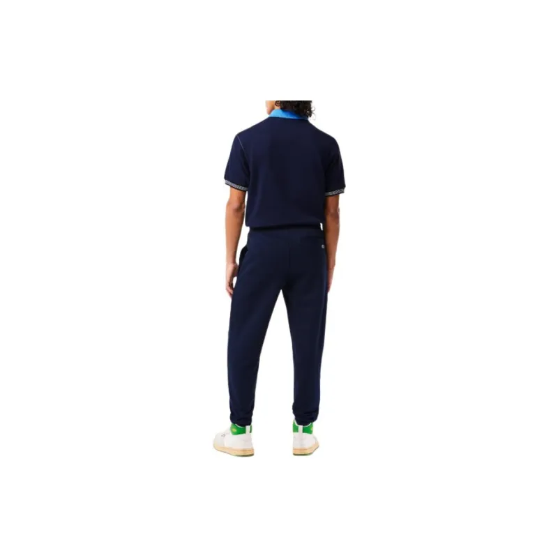 LACOSTE Knitted Sports Pants Men's Marine Blue-2