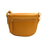 LONGCHAMP Cavalcade Leather Saddle Bag Shoulder Bag Crossbody Bag Women's Natural Camel Brown