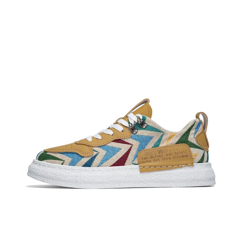 Kuding Slip-Resistant Low-Top Canvas Shoes Men's-8