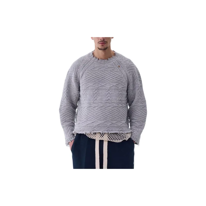 RECTO Knitwear Men Gray-2