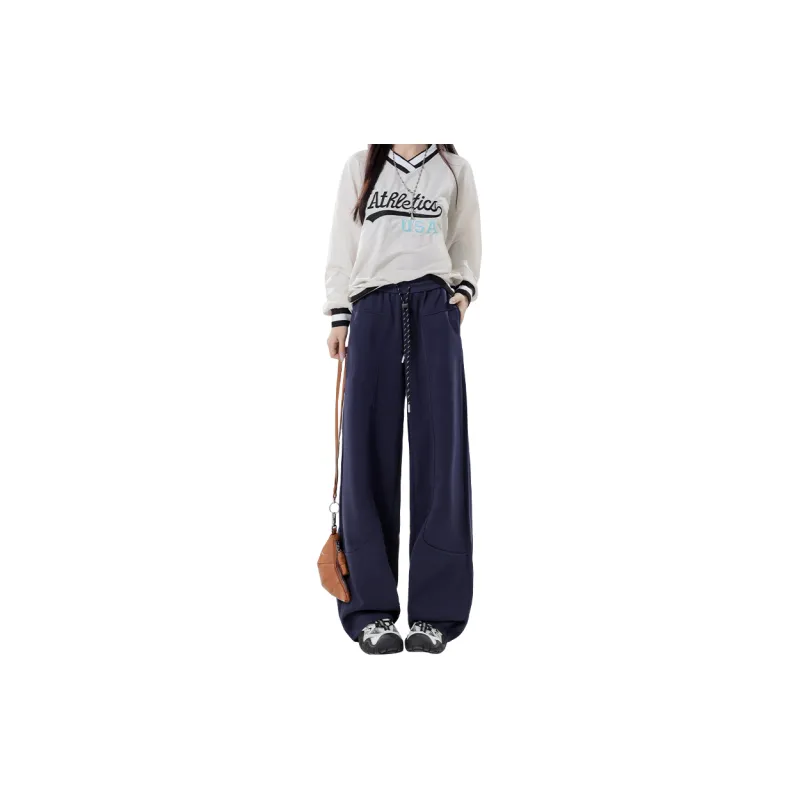 ZAZN Casual Pants Women's Royal Blue-1
