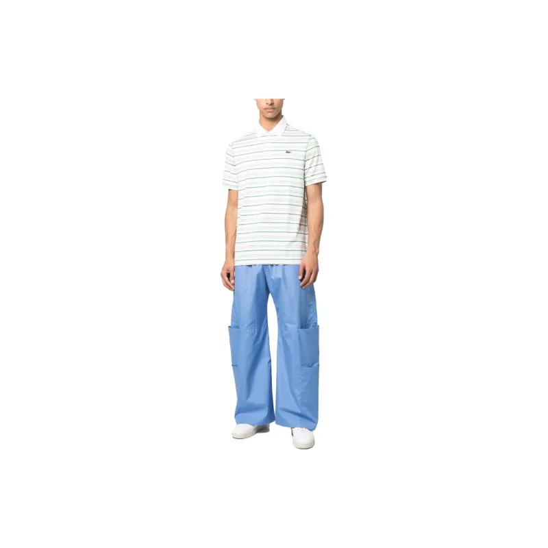 LACOSTE Polo Shirts Men White-1