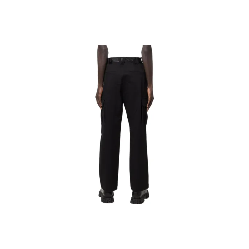 VERSACE VERSACE SS22 Casual Pants Men's Black-2