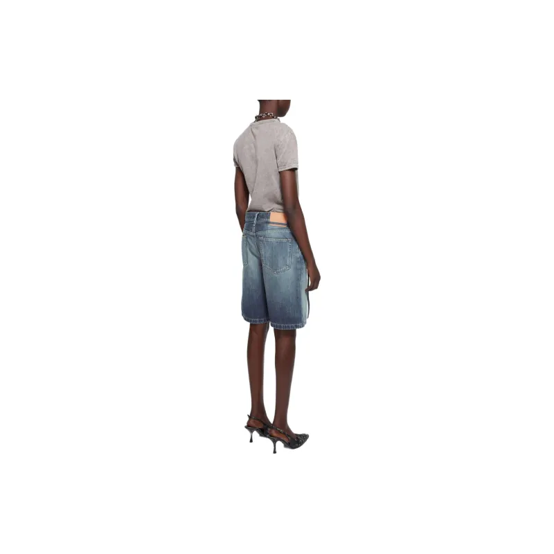 Acne Studios Loose Fit Denim Shorts-2