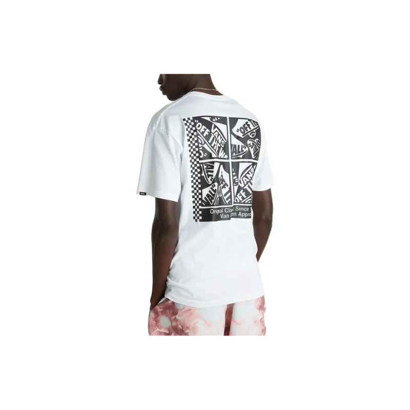 Vans T Shirts Men White-3