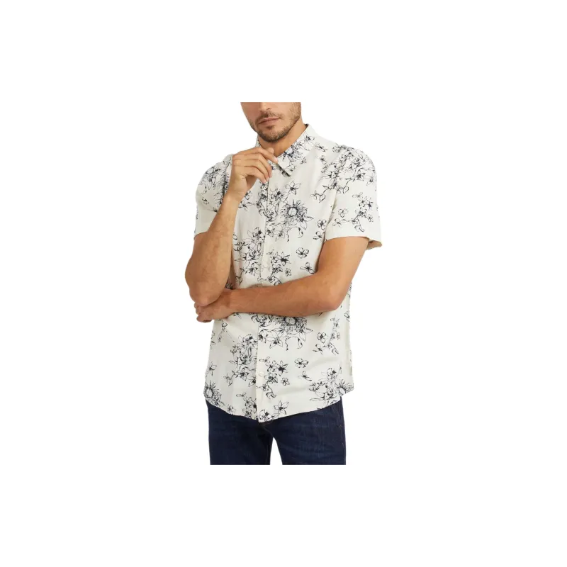 GUESS Shirts Men White-2