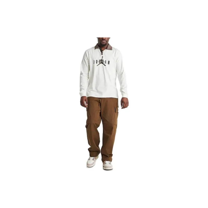 Jordan Polo Shirts Men White-2