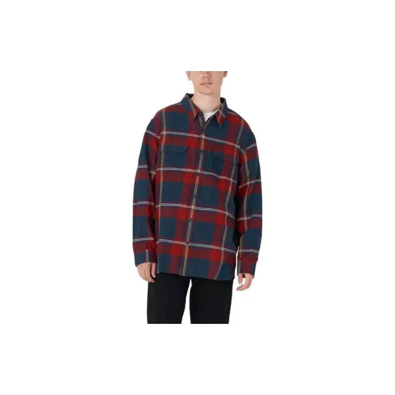 Levis Shirts Men Red-2