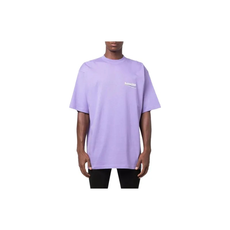 Balenciaga Political Campaign Oversized Logo Print T shirt-2