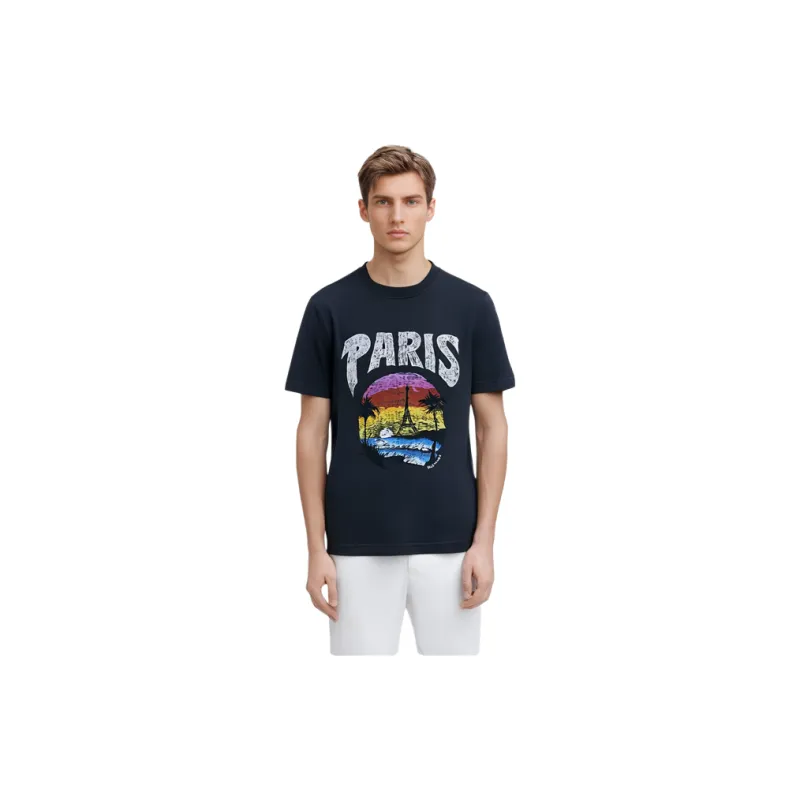 Balenciaga Graphic Printed Crewneck T Shirt-4
