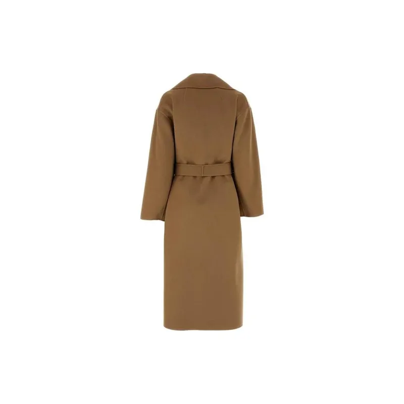 'S MAX MARA Belted Long Sleeved Coat-1