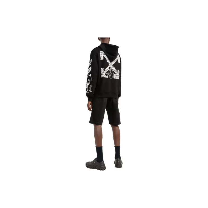 OFF WHITE Brick Arrows Hoodie-2