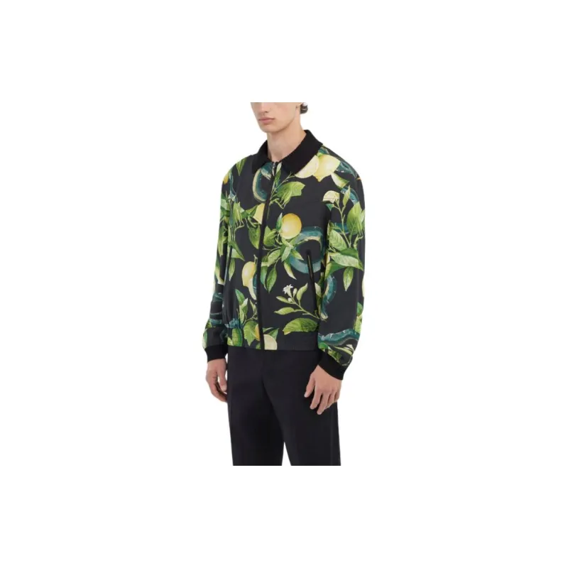 Roberto Cavalli SS24 Jackets Coats Men's Black-4