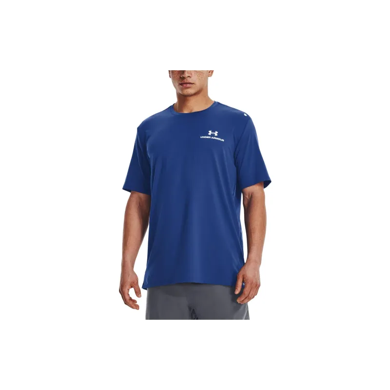 Under Armour T Shirts Men Marine Blue-2
