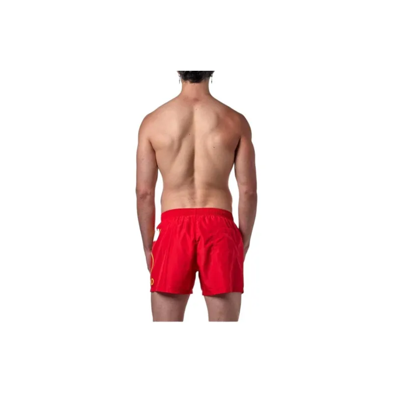 MOSCHINO Swimming Shorts Men's Red-2
