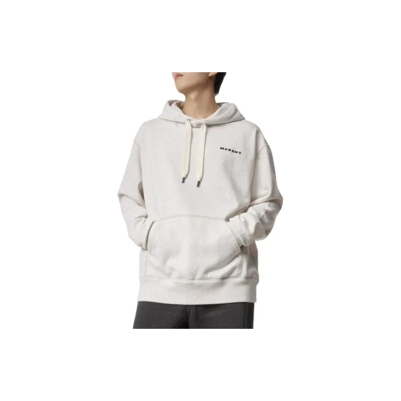 ISABEL MARANT Logo Embroidered Drawstring Hoodie-2
