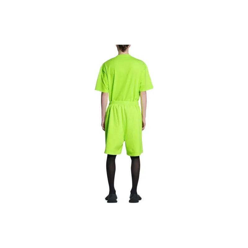 Balenciaga Bb Corp Sweat Shorts-3