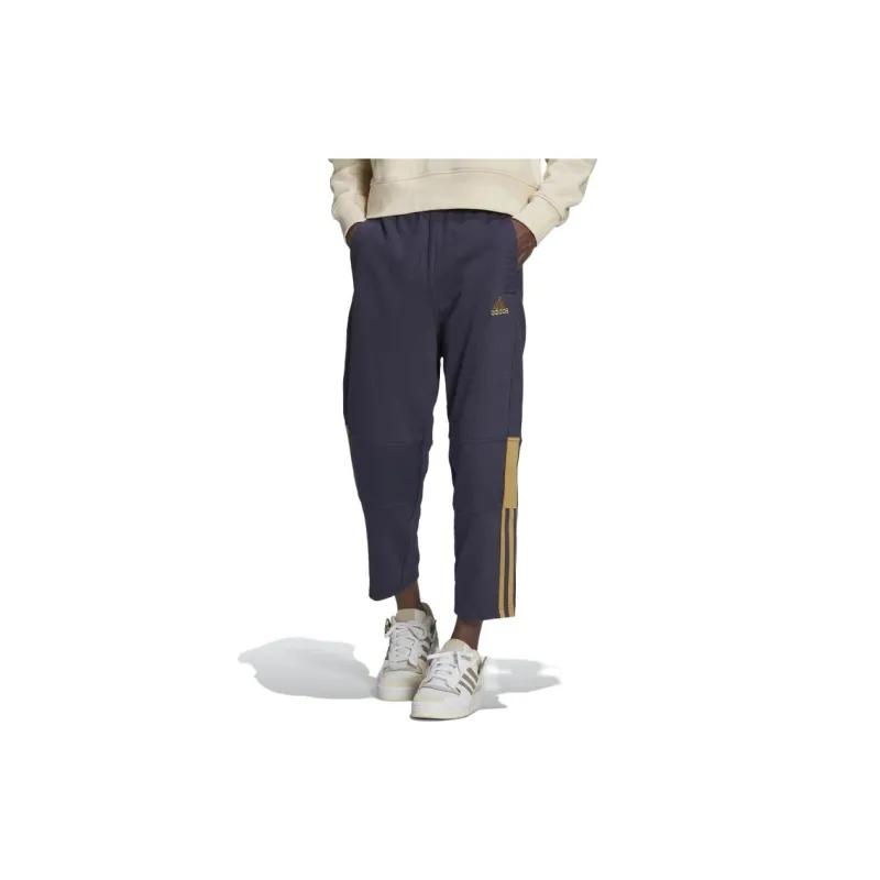 Adidas Casual Pants Men Marine Blue-1