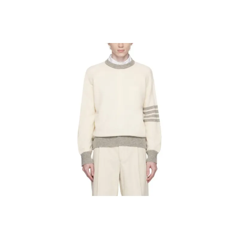 THOM BROWNE Crewneck Knitted Jumper-2