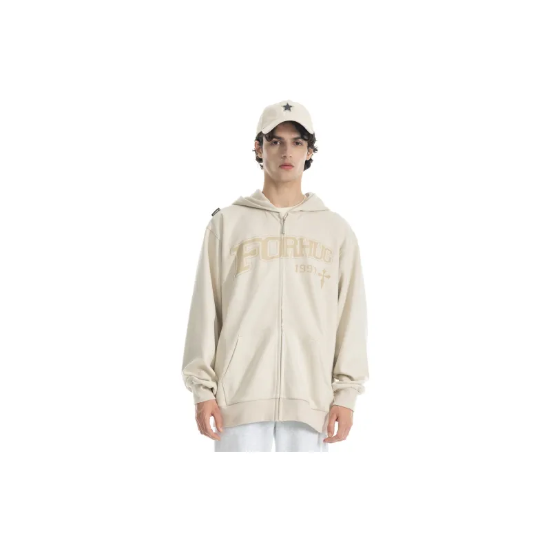 FORHUG Sweatshirts Unisex Oat Gray-2
