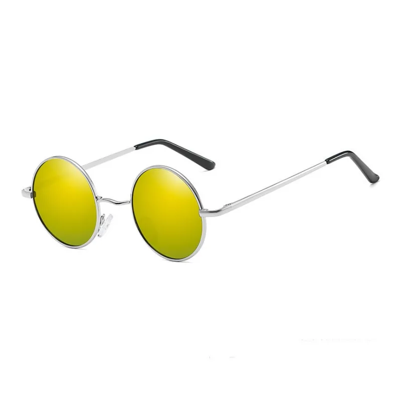 Yamaichi Maru Alloy Round Sunglasses Unisex-7