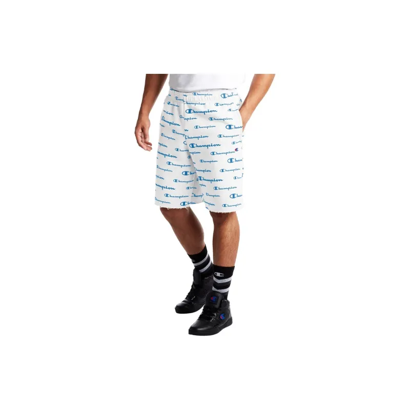 Champion Loose Fit Shorts US Version Unisex White-3