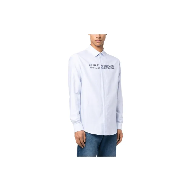 EMPORIO ARMANI Shirts Men White-3