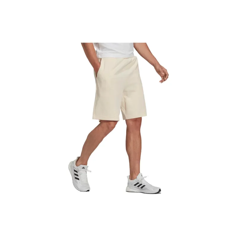 Adidas Casual Shorts Men Yellow White-3