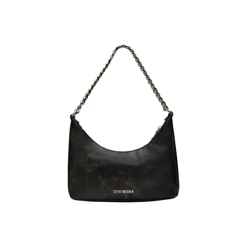 STEVE MADDEN Synthetic Material Shoulder Bag Handbag Shoulder Bag Women's Black-2