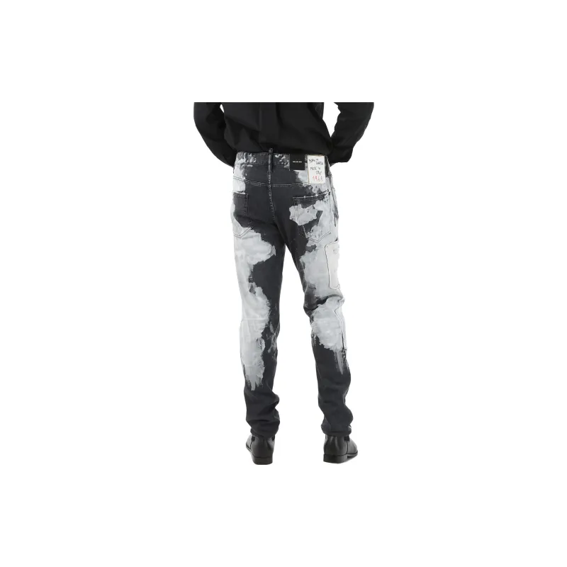DSQUARED 2 Distressed Paint Splatter Skinny Jeans-1