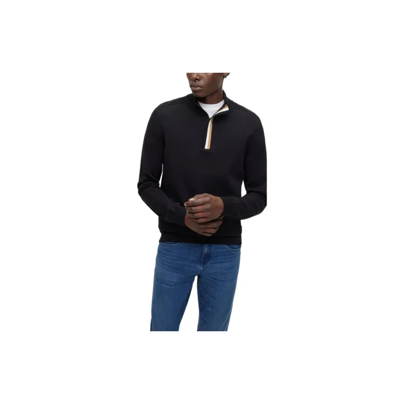 HUGO BOSS FW22 Sweater Men's Black-2