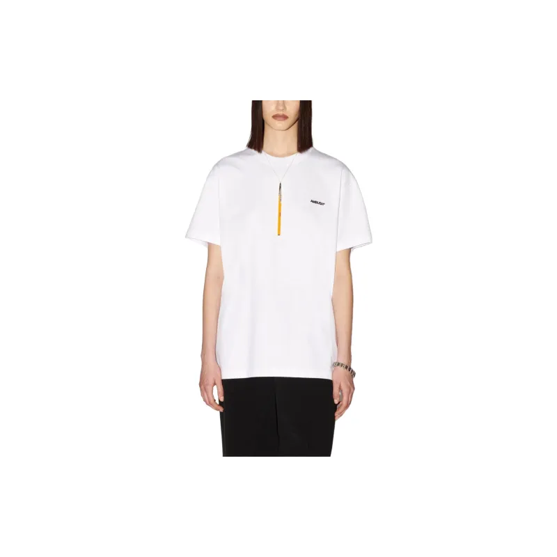 AMBUSH Logo Embroidered Crewneck T Shirt-1
